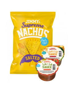 Nachos Salted & Dips pakket